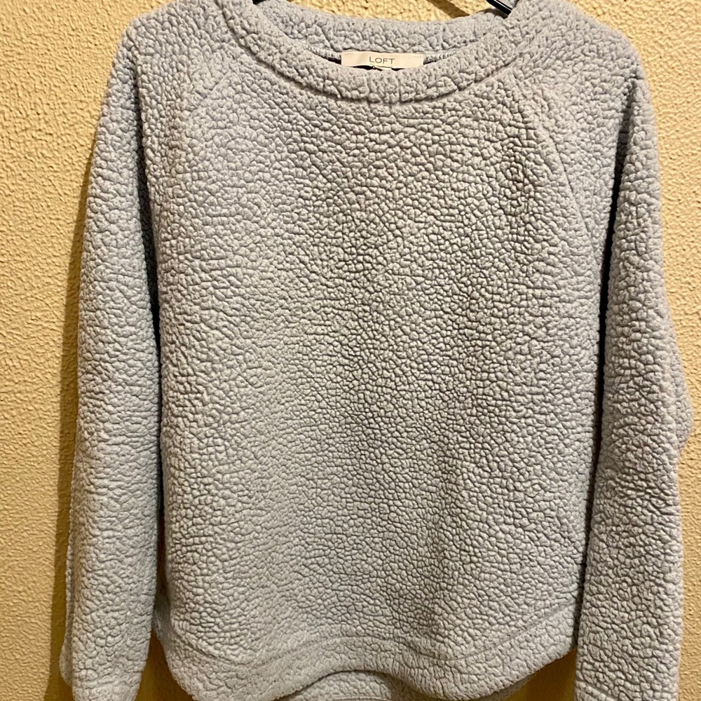 Loft Blue Cozy Sweater